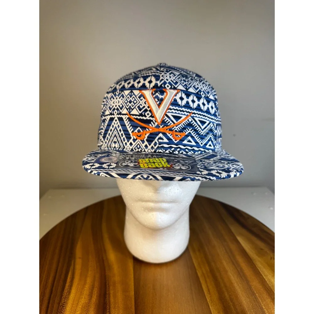 Top of the World University of Virginia Cavaliers Snapback Hat Montezuma Pattern